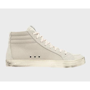 P448 Skate Cristal High Top Suede Leather Sneaker Off White 8